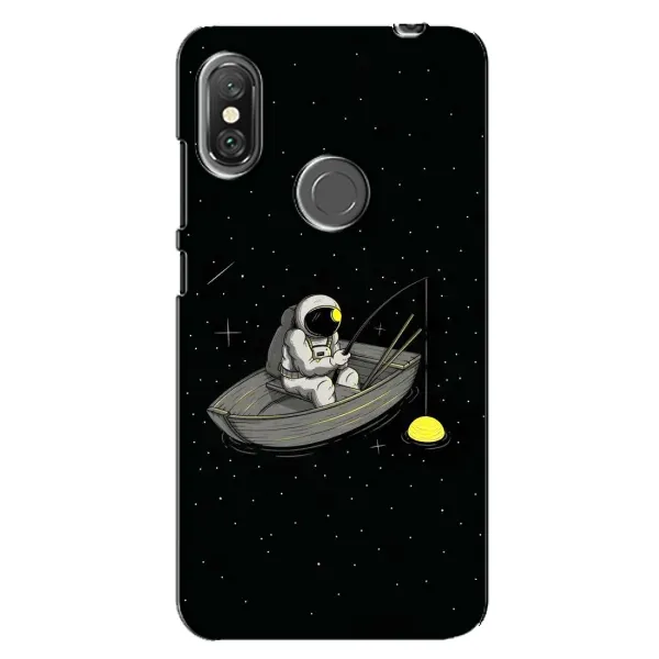 Чехол с рисунком «Космонавт на рыбалке» для Xiaomi Redmi Note 6 Pro Чехол с рисунком «Космонавт на рыбалке» для Xiaomi Redmi Note 6 Pro