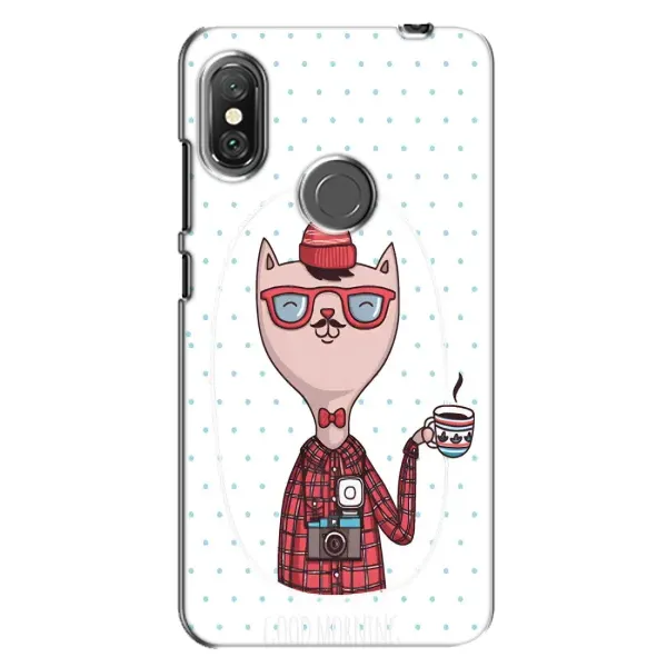 Чехол с рисунком «Кот аристократ» для Xiaomi Redmi Note 6 Pro Чехол с рисунком «Кот аристократ» для Xiaomi Redmi Note 6 Pro