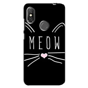 Бампер с изображением Котиков для Редми Нот 6 Про (КОТИК MEOW)
