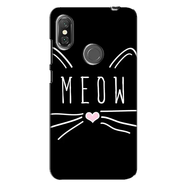 Чехол с рисунком «КОТИК MEOW» для Xiaomi Redmi Note 6 Pro Чехол с рисунком «КОТИК MEOW» для Xiaomi Redmi Note 6 Pro
