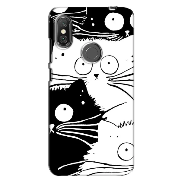 Чехол с рисунком «КОТИКИ» для Xiaomi Redmi Note 6 Pro Чехол с рисунком «КОТИКИ» для Xiaomi Redmi Note 6 Pro