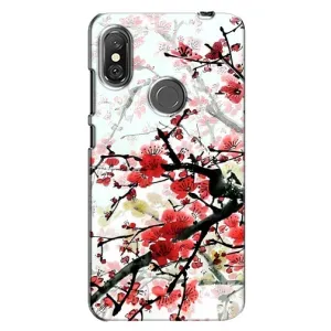 Чехол с принтом САКУРЫ на Xiaomi Redmi Note 6 Pro (Красивая Сакура)