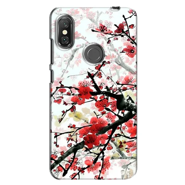 Чехол с рисунком «Красивая Сакура» для Xiaomi Redmi Note 6 Pro Чехол с рисунком «Красивая Сакура» для Xiaomi Redmi Note 6 Pro