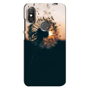 Силіконовий Чохол з кульбабками на Xiaomi Redmi Note 6 Pro (Гарна кульбабка)