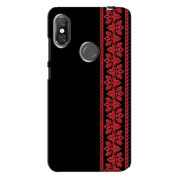 Чехол с рисунком «Красная Вышиванка» для Xiaomi Redmi Note 6 Pro Чехол с рисунком «Красная Вышиванка» для Xiaomi Redmi Note 6 Pro