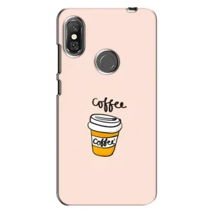 Чехол с изображением вкусной еды для Xiaomi Redmi Note 6 Pro (Кружка кофе)