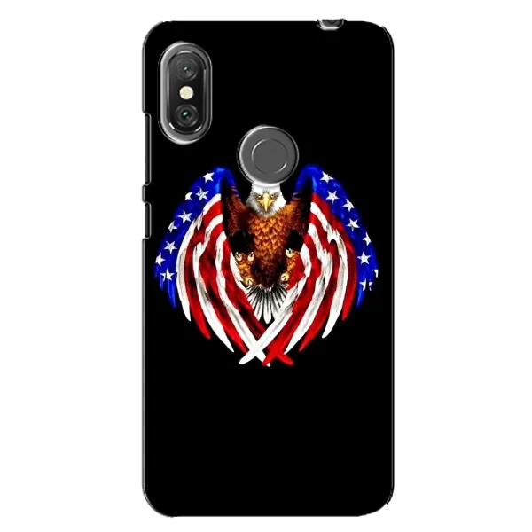 Чехол с рисунком «Крылья США» для Xiaomi Redmi Note 6 Pro