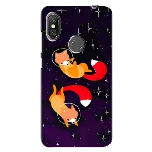 Чехол с Лисичкой для Xiaomi Redmi Note 6 Pro (Лисы)