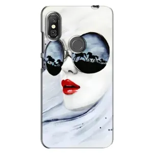 Чехол с картинкой Модные Девчонки Xiaomi Redmi Note 6 Pro (Любительница коней)