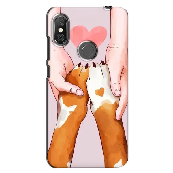 Чехол с рисунком «Любовь к собакам» для Xiaomi Redmi Note 6 Pro Чехол с рисунком «Любовь к собакам» для Xiaomi Redmi Note 6 Pro