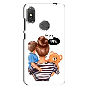 Чохли для МАМИ на Xiaomi Redmi Note 6 Pro (Мама і син)