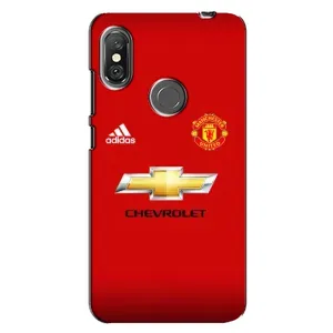 Силиконовые Чехлы принт Футбол на Xiaomi Redmi Note 6 Pro (Man United)