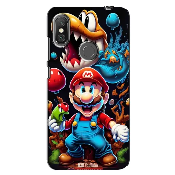 Чехол с рисунком «Марио» для Xiaomi Redmi Note 6 Pro Чехол с рисунком «Марио» для Xiaomi Redmi Note 6 Pro