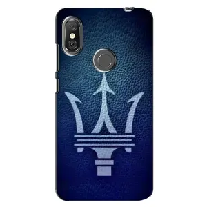Чехлы с тематикой "Крутые машины" на Xiaomi Redmi Note 6 Pro (Лого Maserati)