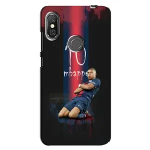 Чехол (TPU) с Футболистом на Xiaomi Redmi Note 6 Pro (MBAPPE 10)