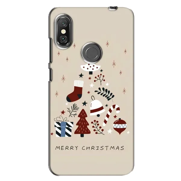 Чехол с рисунком «Merry Christmas» для Xiaomi Redmi Note 6 Pro Чехол с рисунком «Merry Christmas» для Xiaomi Redmi Note 6 Pro