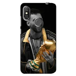 Чехлы Лео Месси Аргентина для Xiaomi Redmi Note 6 Pro (Месси ЧМ)