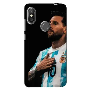 Чехлы Лео Месси Аргентина для Xiaomi Redmi Note 6 Pro (Месси Капитан)