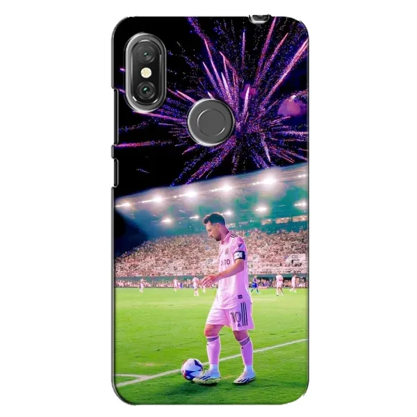 Чехол с рисунком «Месси в Майами» для Xiaomi Redmi Note 6 Pro Чехол с рисунком «Месси в Майами» для Xiaomi Redmi Note 6 Pro
