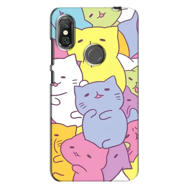 Чехол с рисунком «Милые котики» для Xiaomi Redmi Note 6 Pro Чехол с рисунком «Милые котики» для Xiaomi Redmi Note 6 Pro