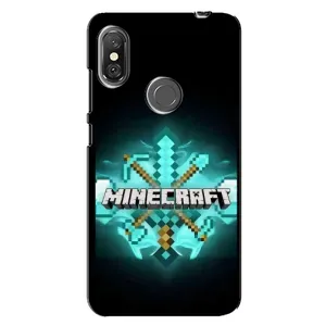 Чохол майнкрафт для Xiaomi Redmi Note 6 Pro (MineCraft 2)