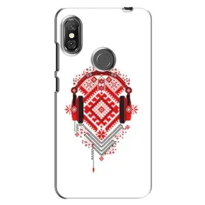 Силіконовый Чохол на Xiaomi Redmi Note 6 Pro з картинкой Вишиванки (Модна вишиванка)