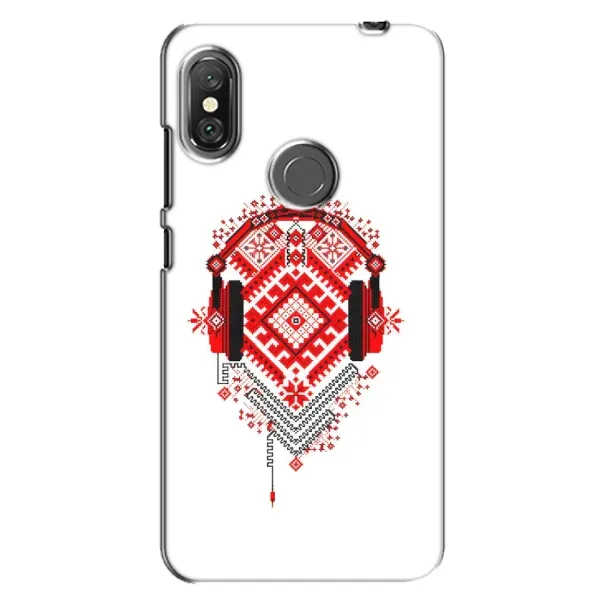 Чехол с рисунком «Модная вышиванка» для Xiaomi Redmi Note 6 Pro Чехол с рисунком «Модная вышиванка» для Xiaomi Redmi Note 6 Pro