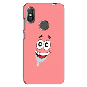 Чохли з Патріком на Xiaomi Redmi Note 6 Pro (Мордочка Патріка)
