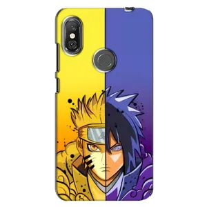 Купить Чохли на телефон з принтом Anime для Xiaomi Redmi Note 6 Pro (Naruto Vs Sasuke)
