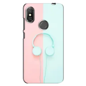 Дівчачий Чохол для Xiaomi Redmi Note 6 Pro (Навушники)