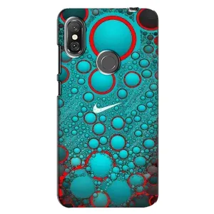 Силіконовый Чохол на Xiaomi Redmi Note 6 Pro з картинкою НАЙК (Найк зелений)