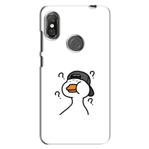 Бампер с принтом Мемы для Xiaomi Redmi Note 6 Pro (Непонимание)