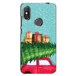 Чохол новорічна ялинка на Xiaomi Redmi Note 6 Pro (Новорічний настрій)