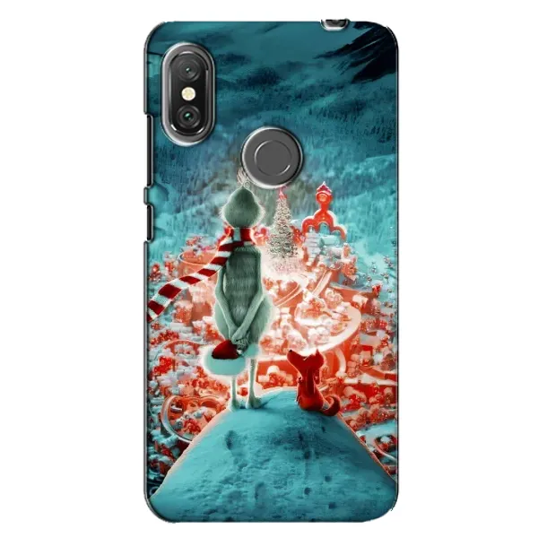 Чехол с рисунком «Новогодний Гринч» для Xiaomi Redmi Note 6 Pro Чехол с рисунком «Новогодний Гринч» для Xiaomi Redmi Note 6 Pro
