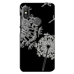 Силіконовий Чохол з кульбабками на Xiaomi Redmi Note 6 Pro (Кульбаба)