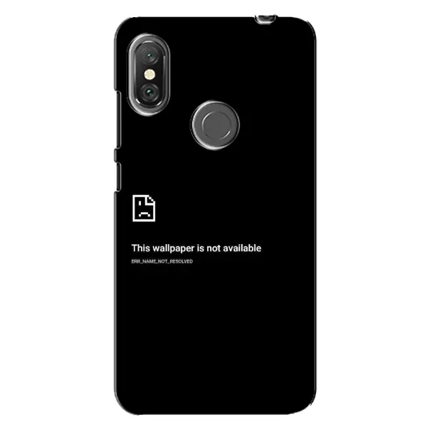 Чехол с рисунком «Ошибка» для Xiaomi Redmi Note 6 Pro Чехол с рисунком «Ошибка» для Xiaomi Redmi Note 6 Pro