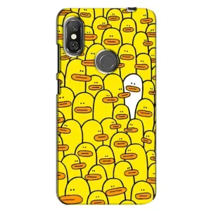 Силиконовый бампер с картинкой животных для Xiaomi Redmi Note 6 Pro
