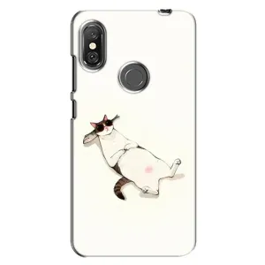 Чехол на тематику: Коты для Xiaomi Redmi Note 6 Pro (Отдых)