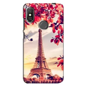 Чехол с Эйфелевой башней на Xiaomi Redmi Note 6 Pro (Paris photo)