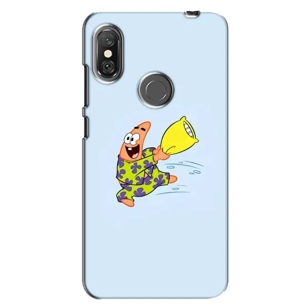 Чехол с рисунком «Патрик с подушкой» для Xiaomi Redmi Note 6 Pro Чехол с рисунком «Патрик с подушкой» для Xiaomi Redmi Note 6 Pro
