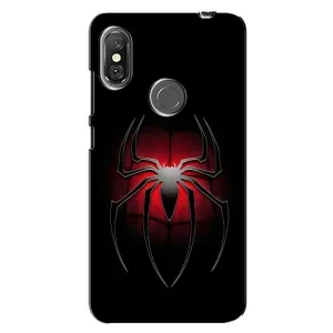 Чехол Супергерой Человека Паука на Xiaomi Redmi Note 6 Pro (Паук)