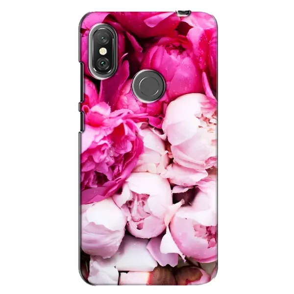 Чехол с рисунком «Пионы» для Xiaomi Redmi Note 6 Pro Чехол с рисунком «Пионы» для Xiaomi Redmi Note 6 Pro