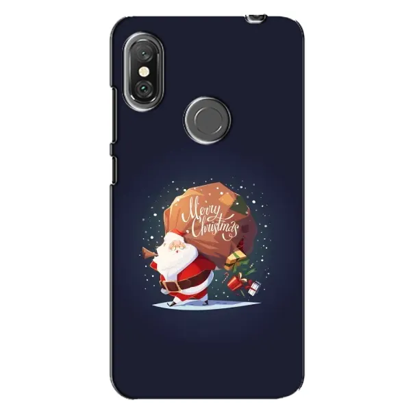 Чехол с рисунком «Подарки от Санты» для Xiaomi Redmi Note 6 Pro Чехол с рисунком «Подарки от Санты» для Xiaomi Redmi Note 6 Pro