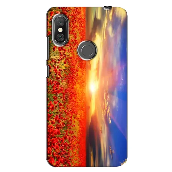 Чехол с рисунком «Поле тюльпанов» для Xiaomi Redmi Note 6 Pro Чехол с рисунком «Поле тюльпанов» для Xiaomi Redmi Note 6 Pro