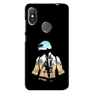 Чохол з картинкою "Герой Pubg" на Xiaomi Redmi Note 6 Pro (Пубг мен)