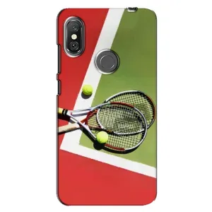Чохли з прінтом Спортивна тематика для Xiaomi Redmi Note 6 Pro (Ракетки теніс)