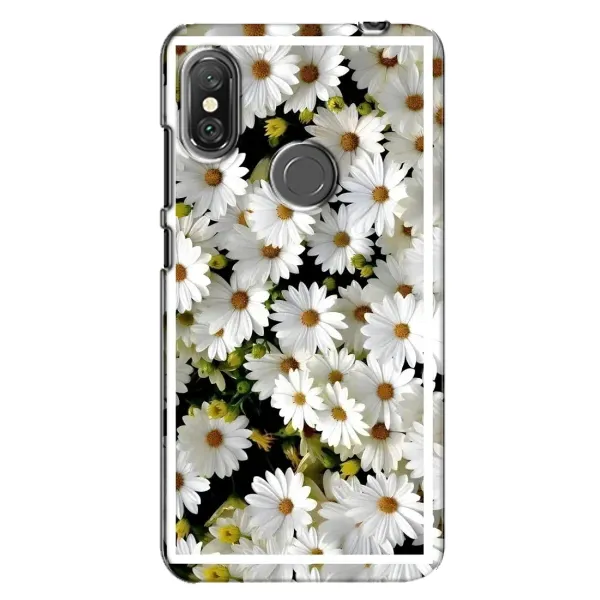 Чехол с рисунком «Рамка в ромашках» для Xiaomi Redmi Note 6 Pro Чехол с рисунком «Рамка в ромашках» для Xiaomi Redmi Note 6 Pro