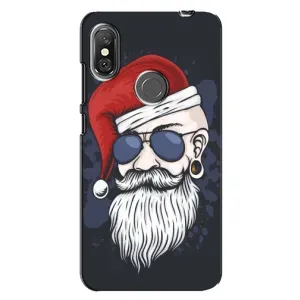 Чехол Санта Клаус для Xiaomi Redmi Note 6 Pro (Рождественский МЕН)