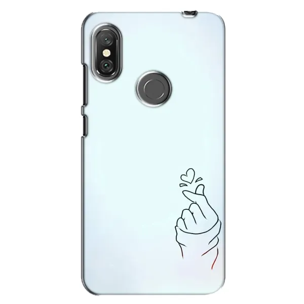 Чехол с рисунком «Сердце на голубом» для Xiaomi Redmi Note 6 Pro Чехол с рисунком «Сердце на голубом» для Xiaomi Redmi Note 6 Pro