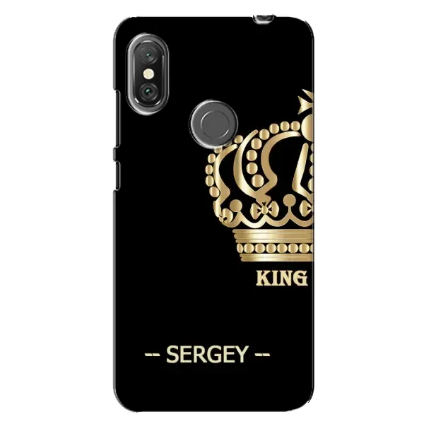 Чехол с рисунком «SERGEY» для Xiaomi Redmi Note 6 Pro Чехол с рисунком «SERGEY» для Xiaomi Redmi Note 6 Pro